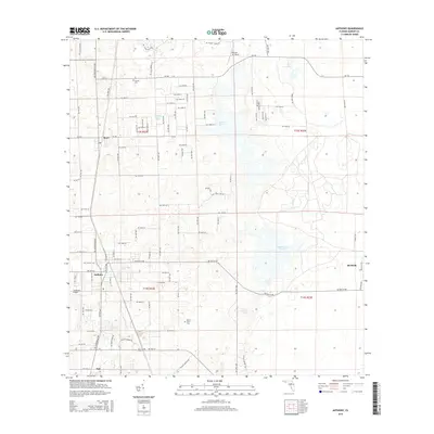 2015 Map of Anthony, 2015 Print