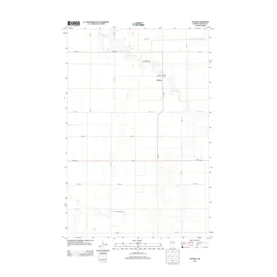 2013 Map of Anthony, 2013 Print