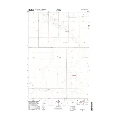2016 Map of Anthony, 2016 Print