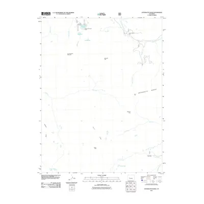 2011 Map of Anthracite Range, 2011 Print