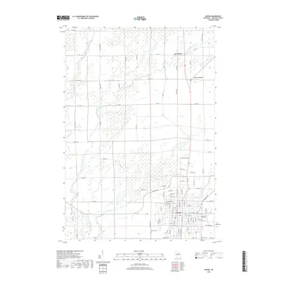 2018 Map of Antigo, 2018 Print