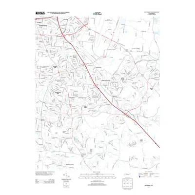 2013 Map of Antioch, 2013 Print