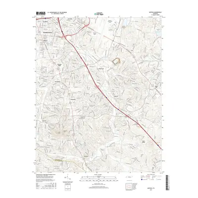 2016 Map of Antioch, 2016 Print