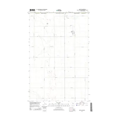 2014 Map of Antler, 2014 Print