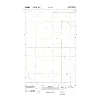2011 Map of Antler NW, 2011 Print