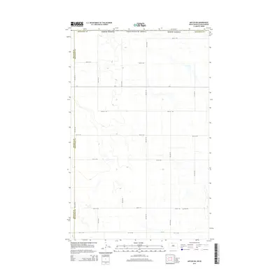 2014 Map of Antler NW, 2014 Print