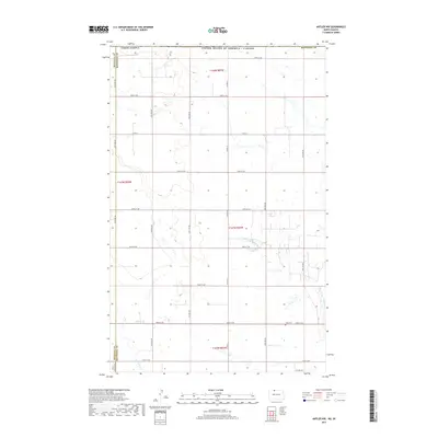 2017 Map of Antler NW, 2017 Print