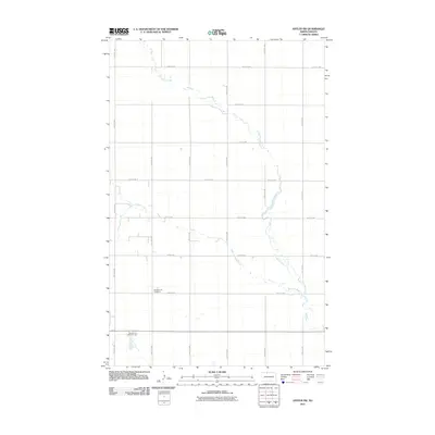2011 Map of Antler SW, 2011 Print