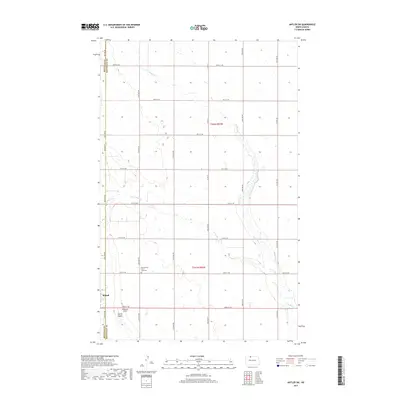 2017 Map of Antler SW, 2017 Print