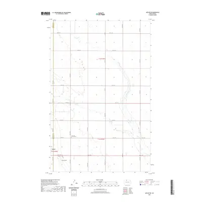 2020 Map of Antler SW, 2020 Print
