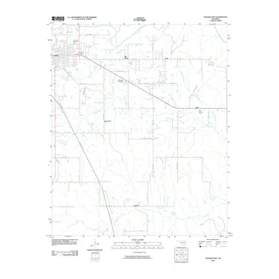 2010 Map of Antlers East, 2010 Print