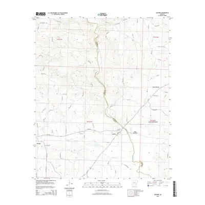 2014 Map of Antoine, 2014 Print
