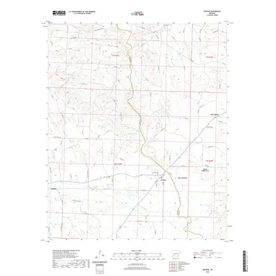 2020 Map of Antoine, 2020 Print