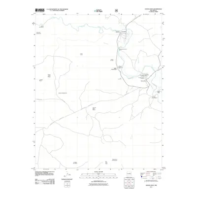 2011 Map of Anton Chico, 2011 Print