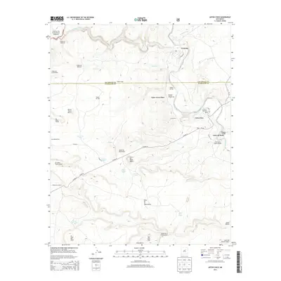2013 Map of Anton Chico, 2013 Print