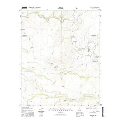 2017 Map of Anton Chico, 2017 Print