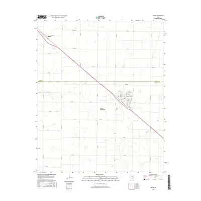 2016 Map of Anton, 2016 Print