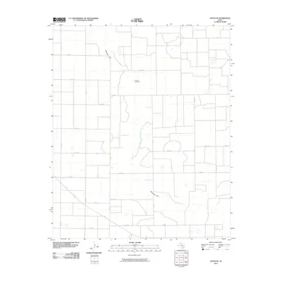 2010 Map of Anton NE, 2010 Print