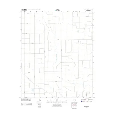 2012 Map of Anton NE, 2012 Print