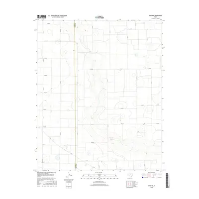 2016 Map of Anton NE, 2016 Print