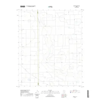2019 Map of Anton NE, 2019 Print