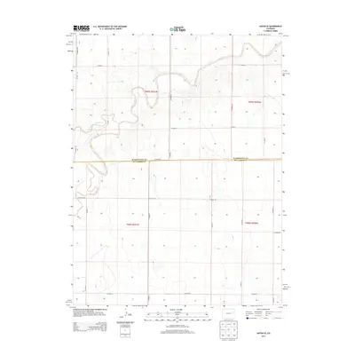 2013 Map of Anton SE, 2013 Print