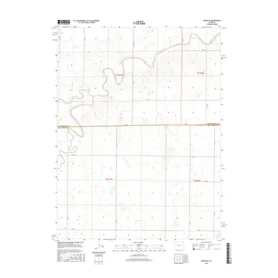 2016 Map of Anton SE, 2016 Print