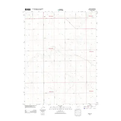 2013 Map of Anton, 2013 Print
