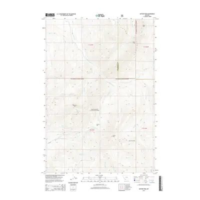 2014 Map of Antone Peak, 2014 Print