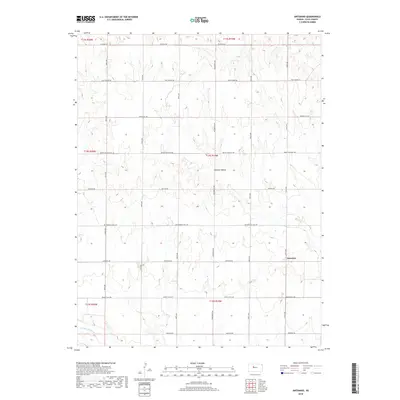 2018 Map of Antonino, 2018 Print