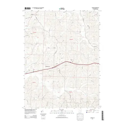 2013 Map of Antrim, 2013 Print