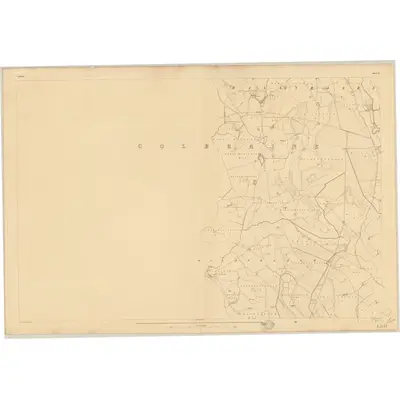 1830 Map of Antrim - Sheet 11, 1837 Print