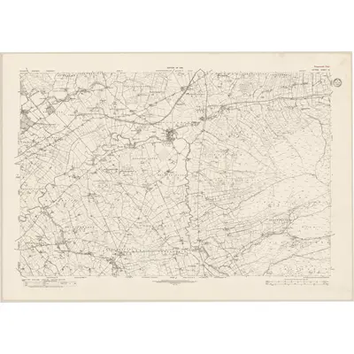 1922 Map of Antrim - Sheet 13, 1934 Print
