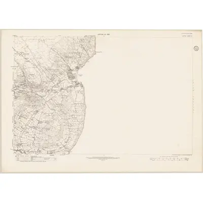 1922 Map of Antrim - Sheet 15, 1935 Print