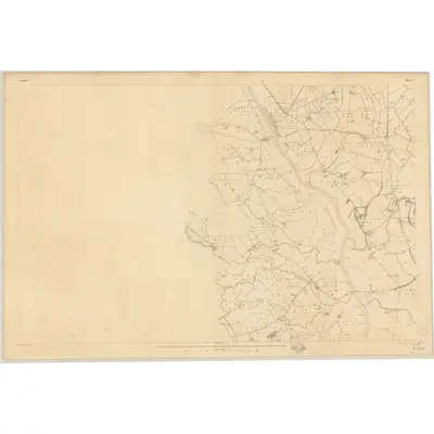1832 Map of Antrim - Sheet 16, 1837 Print