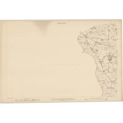 1904 Map of Antrim - Sheet 16, 1906 Print