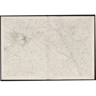 1832 Map of Antrim - Sheet 17, 1863 Print