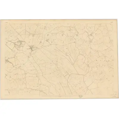 1833 Map of Antrim - Sheet 17, 1837 Print