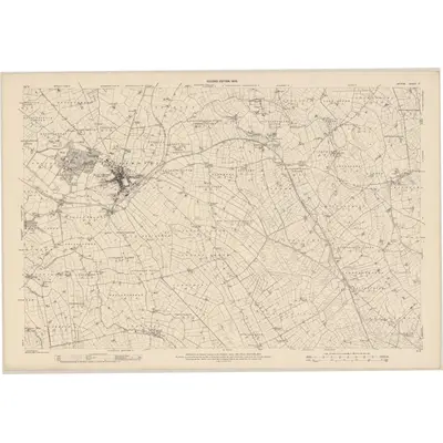 1904 Map of Antrim - Sheet 17, 1906 Print