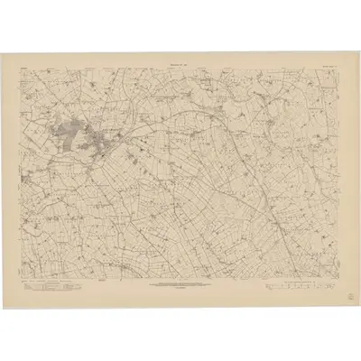 1951 Map of Antrim - Sheet 17, 1954 Print