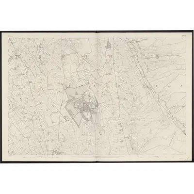 1832 Map of Antrim - Sheet 18, 1861 Print