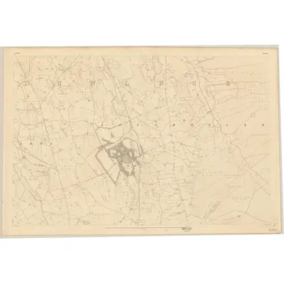 1833 Map of Antrim - Sheet 18, 1837 Print