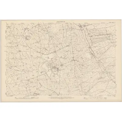 1904 Map of Antrim - Sheet 18, 1906 Print