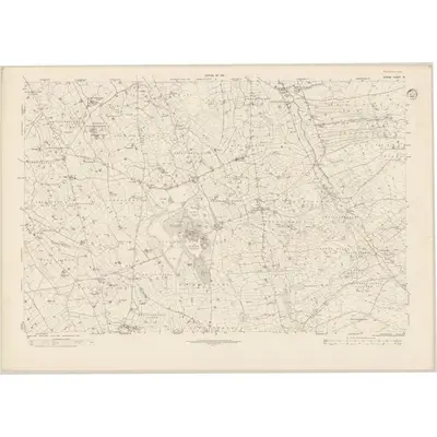 1921 Map of Antrim - Sheet 18, 1934 Print