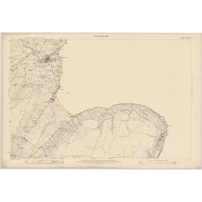 1903 Map of Antrim - Sheet 20, 1906 Print