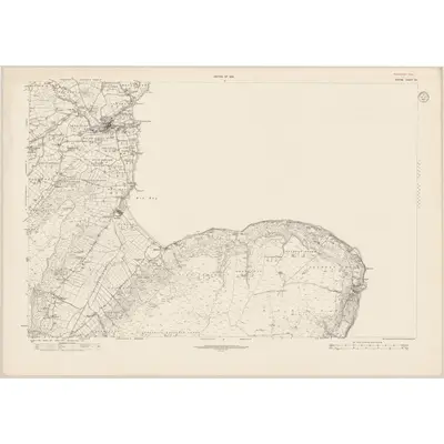 1921 Map of Antrim - Sheet 20, 1934 Print