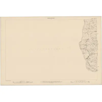 1904 Map of Antrim - Sheet 21, 1906 Print