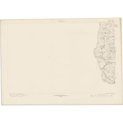 1920 Map of Antrim - Sheet 21, 1934 Print