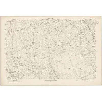 1921 Map of Antrim - Sheet 22, 1933 Print