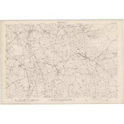 1904 Map of Antrim - Sheet 23, 1906 Print